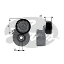 Gates DriveAlign Tensioner Pulley - T38236