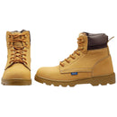 Nubuck Style Safety Boots, Size 10, S1 P SRC