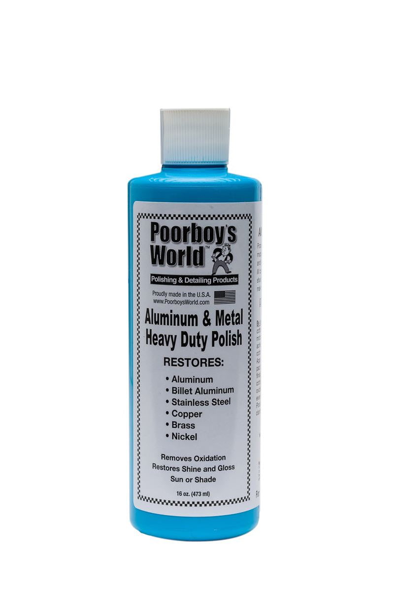 Poorboys World PBAM16 Poor Boys Word Heavy Duty Aluminum & Metal Polish - 473ml