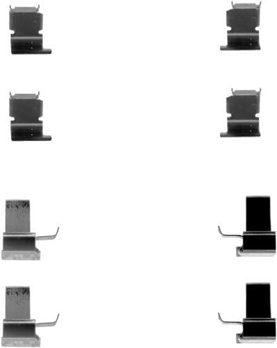 Textar Brake Pad Fitting Kit - 82053000