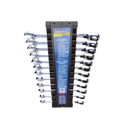 Carlyle 12 Piece Reversible Ratcheting Wrench Set