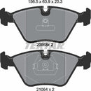 Textar Brake Pad Set - 2096801