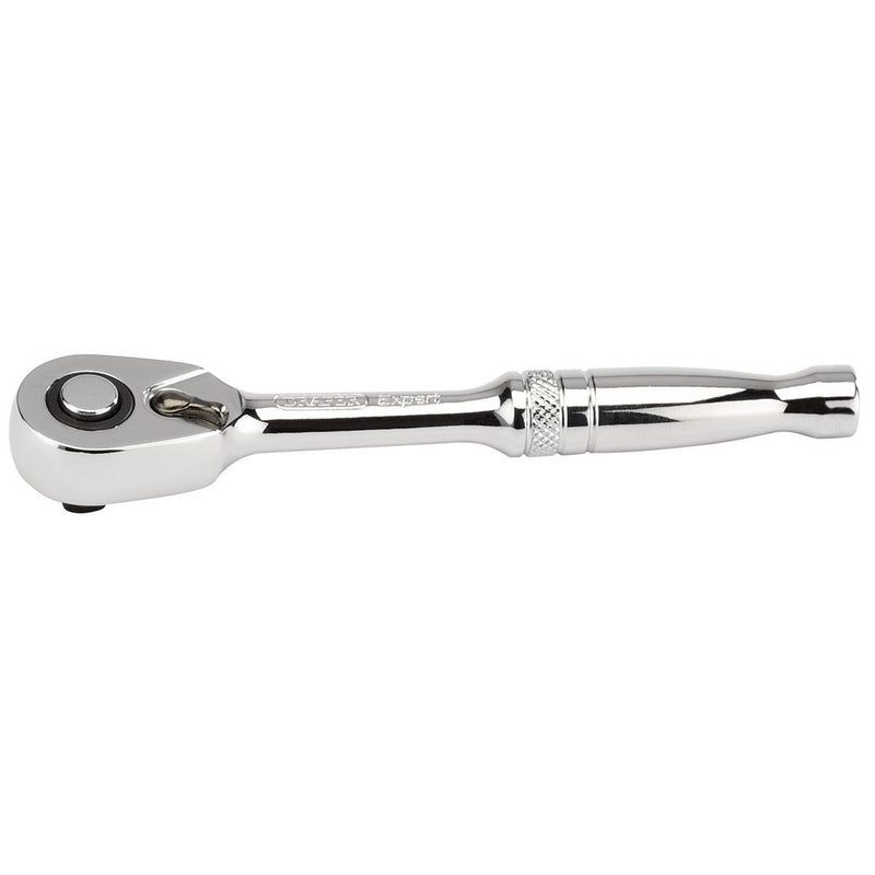 Draper Expert 72 Tooth Reversible Ratchet, 1/4" Sq Dr