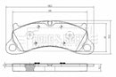 Borg & Beck Front Brake Pad Set -BBP2619