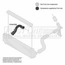 First Line Turbo Hose  - FTH1725 fits VW Crafter 2.0D