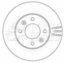 Key Parts Brake Disc Pair  - KBD4528 fits Kia Picanto 04/04-