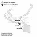 Borg & Beck Turbo Hose  - BTH1183 fits VAG Touareg 2.5D 03-10