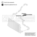 First Line Turbo Hose  - FTH1420 fits VAG Jetta, Passat 1.9TDi 04-10