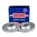 Borg & Beck Brake Disc Pair  - BBD4563 fits Ford Transit 260.280,300 06-