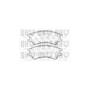 Quinton Hazell Brake Pad Set - BP1115