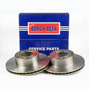 Borg & Beck Brake Disc Pair  - BBD4362 fits BMW 520i,525i,528i 81-86