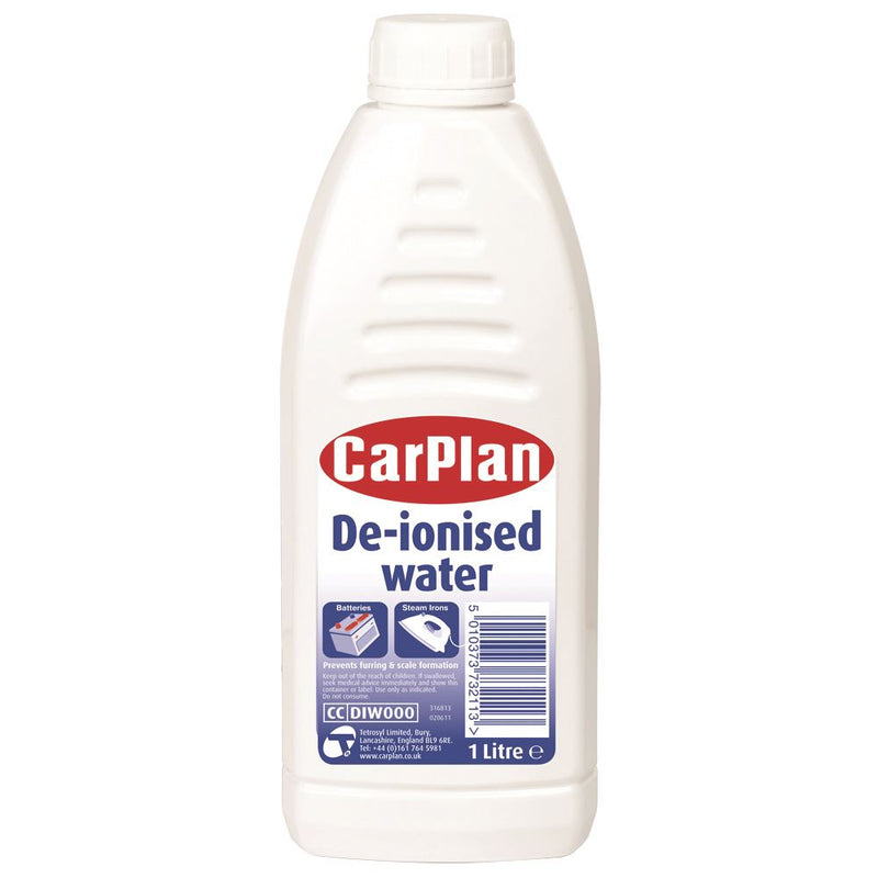 CarPlan De-Ionised Water 1L
