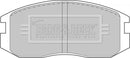 Borg & Beck Brake Pad Set - BBP1521 fits Mitsubishi Colt 1.5 89-92