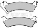Borg & Beck Brake Pad Set -  BBP1809 fits Chrysler Grand Cherokee 95-99