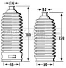 First Line Steering Gaiter Kit Part No -FSG3346