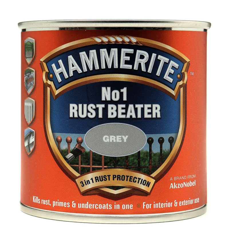Hammerite No 1 Rust Beater 250ml Grey