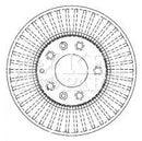 Key Parts Brake Disc Pair  - KBD4334 fits Mazda 6 02-