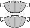 Borg & Beck Front Brake Pad Set - BBP2264 fits Jaguar XF-R 5.0 S/C 03/09-