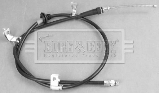 Borg & Beck Brake Cable - LH -BKB2999