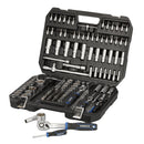 Draper HI-TORQ Metric Socket Set, 1/4", 3/8"  & 1/2" Sq Dr (171 Piece)