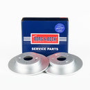 Borg & Beck Brake Disc Pair  - BBD4743 fits Honda Accord 2.0 08-