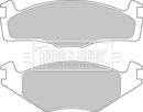 Borg & Beck Brake Pad Set - BBP1531 fits VW Polo III 94-