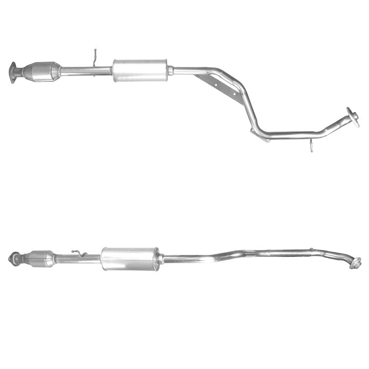 BM Cats Approved Petrol Catalytic Converter - BM91743H with Fitting Kit - FK91743 fits Mazda