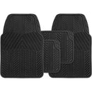 Streetwize Valour 4 Pieces Rubber Mat Sets -Black