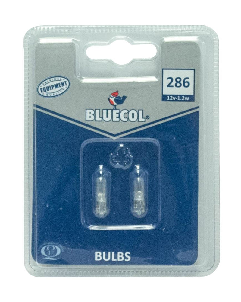 Bluecol F83721 Twin Blister Pack 286 Indicator Bulb