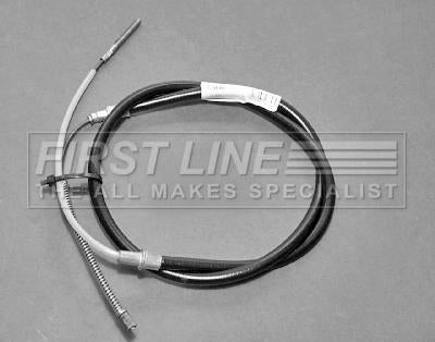 First Line Brake Cable LH & RH - FKB1874 fits VW Polo 94- With ABS