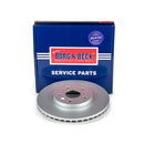 Borg & Beck Brake Disc Single  - BBD5894S fits Vauxhall Insignia 09-