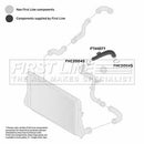 First Line Turbo Hose  - FTH1077 fits VAG Altea,Octavia,Caddy 1.9TDi