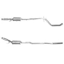 BM Cats Approved Diesel Catalytic Converter & DPF - BM11117H with Fitting Kit - FK11117 fits Peugeot