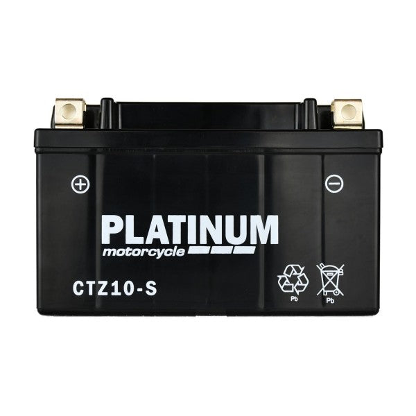 Platinum Motorcycle Battery - MF AGM 8.5Ah 190Cca WC