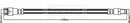 Borg & Beck Brake Hose Part No -BBH8043