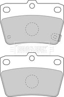 Borg & Beck Brake Pad Set -  BBP1804 fits Toyota Rav-4 01-11/05