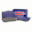 Borg & Beck Front Brake Pad Set - BBP2489 fits Audi A6 (4G2,C7) 03/11-