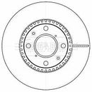 Borg & Beck Brake Disc Pair  - BBD4537 fits Suzuki Swift 02/2005-