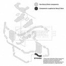 Borg & Beck Turbo Hose Part No -BTH1450