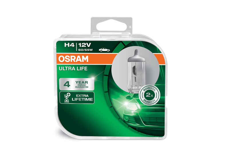Osram Ultra Life Bulb Twin Duo Packs - 472 Headlight