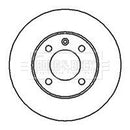 Borg & Beck Brake Disc Pair  - BBD4174 fits Audi,Seat,VW 75-