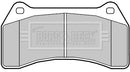 Borg & Beck Front Brake Pad Set - BBP2357 fits Jaguar S-Type 02-07