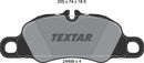Textar Brake Pad Set - 2445902