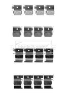 Borg & Beck Fitting Kit -  Pads  - BBK1493 fits Mitsubishi Canter 08/01-