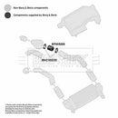 Borg & Beck Turbo Hose  - BTH1588 fits Ford Focus 1.8D 98-05