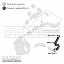 First Line Turbo Hose  - FTH1124 fits VAG A4,A6,Superb,Passat 1.9TDi