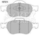 Key Parts Brake Pad Set - KBP2015 fits Renault Megane II 05-