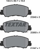 Textar Brake Pad Set - 2094901