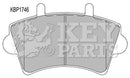 Key Parts Brake Pad Set -KBP1746