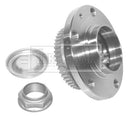 Borg & Beck Wheel Bearing Kit  - BWK791 fits Peugeot 607 - Rear